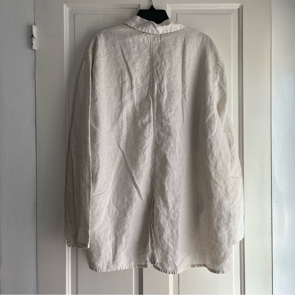 FLAX linen button up - Picture 5 of 6